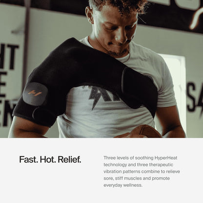 Hyperice Venom 2 Back - Advanced Heat + Vibration Massage Wrap - PuriLite