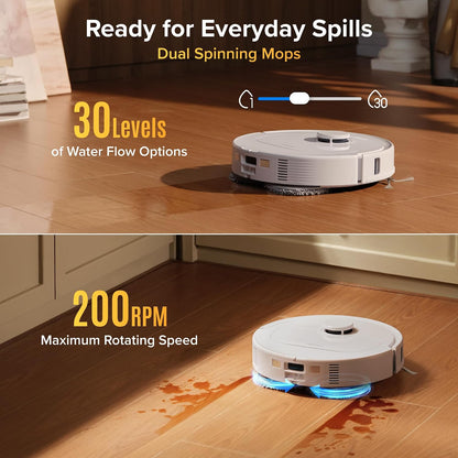 Roborock 2026 New Qrevo S Pro Robot Vacuums and Mop, 18,500Pa Suction