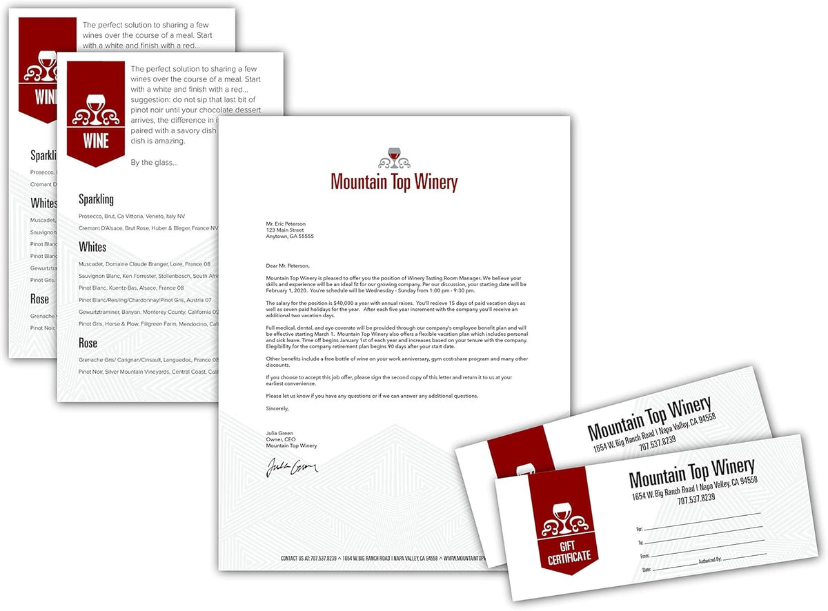 Neenah Coverstock, Bright White, 325 Sheets, 65 lb/176 gsm, 96 Brightness, 8.5" x 11" - MORE SHEETS! (91632), Ream - PuriLite