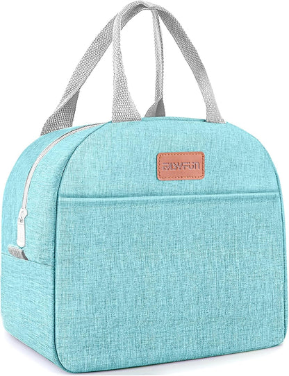Lunch Bag for Women & Men Adult Insulated Lunch Box, Small Leakproof Cooler Food Lunch Containers Reusable High Capacity Lunch Tote Bags for Work, Travel, Outdoor - PuriLite