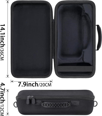 Bose SoundLink Max Portable Speaker Hard Protective Case, Portable Travel Case with Shoulder Strap and Handle (Black Case) - co2CREA - PuriLite