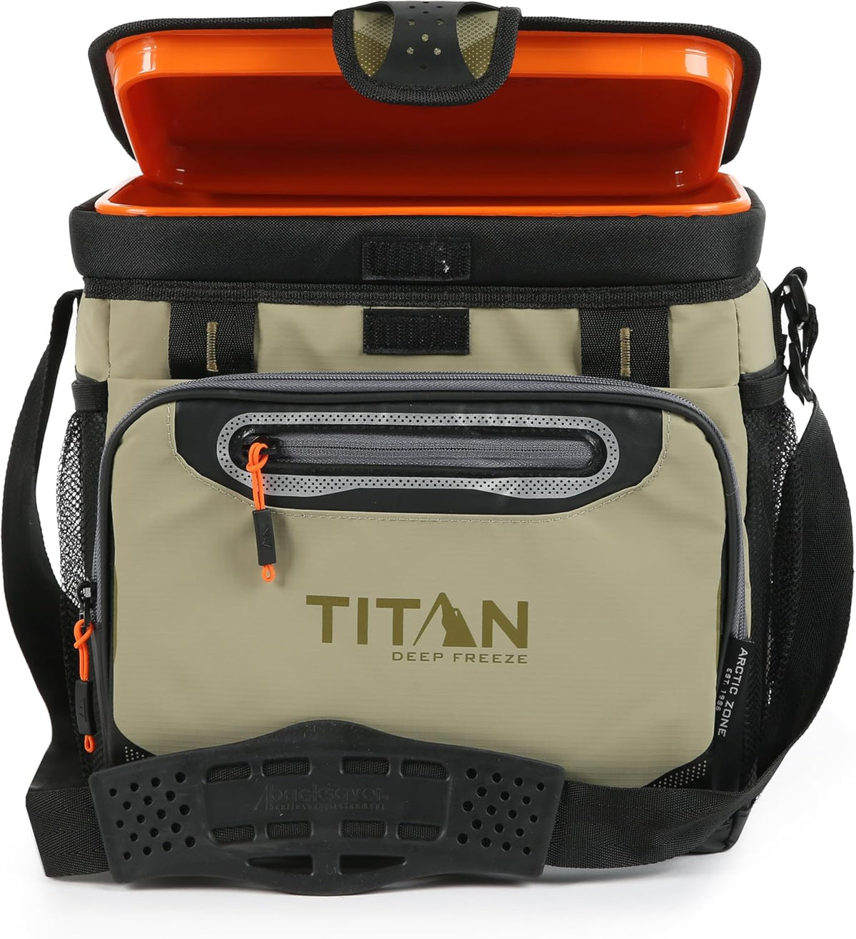 Arctic Zone Titan Deep Freeze 16 Can Zipperless Hardbody Cooler, Moss - PuriLite