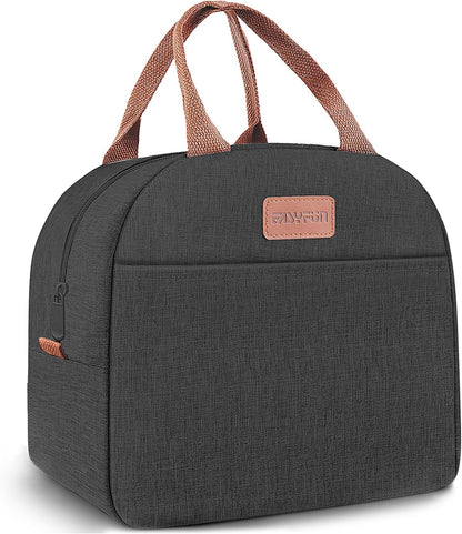 Lunch Bag for Women & Men Adult Insulated Lunch Box, Small Leakproof Cooler Food Lunch Containers Reusable High Capacity Lunch Tote Bags for Work, Travel, Outdoor - PuriLite