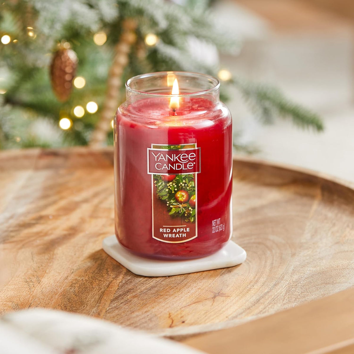 Yankee Candle Scented Candle, Sage & Citrus, Original Large Jar Candle, 110-150 Hours of Burn Time, 22 oz. - PuriLite
