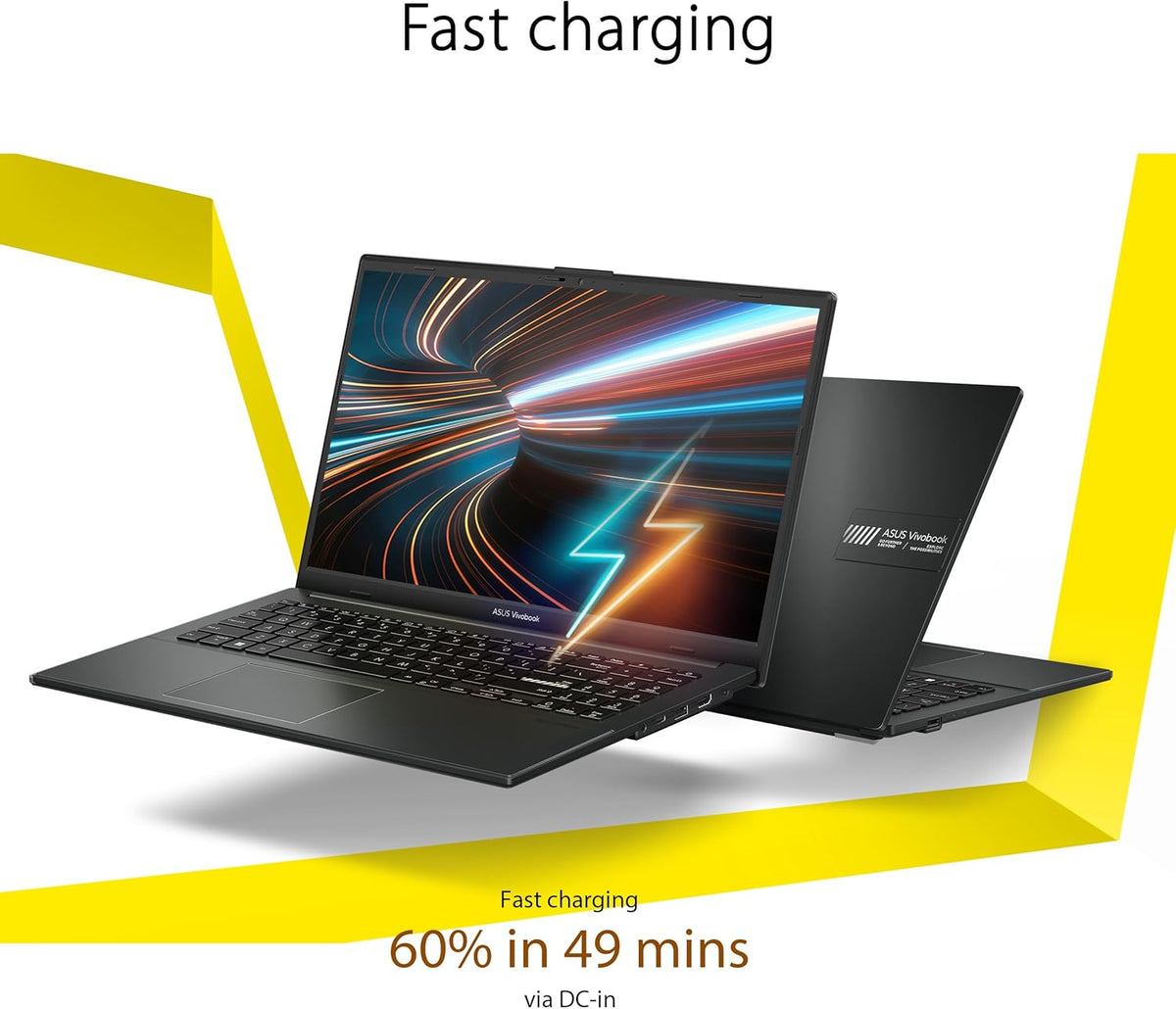 ASUS Vivobook Go 15 Laptop, 15.6” FHD Display, Intel® Core™ i3-N305 Processor, 8GB RAM, 256GB UFS, Windows 11 Home, Mixed Black, E1504GA-AS33-CA - PuriLite