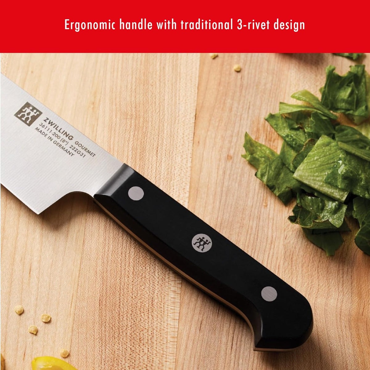 Zwilling J.A. Henckels HI Forged Contour 9 PC Block Set, Black/Silver - PuriLite