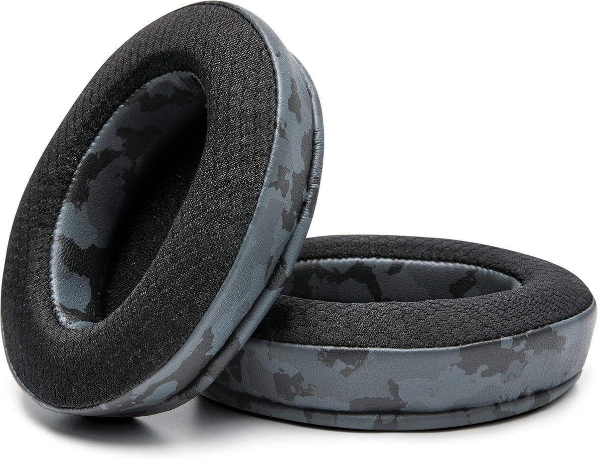WC Freeze for Arctis Nova - Hybrid Fabric Cooling Gel Replacement Earpads for Arctis Nova Pro Wired, Nova 7, 5, 4, 3, 1 - Made by Wicked Cushions (Does Not Fit Nova Pro Wireless) | Black - PuriLite