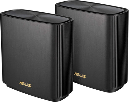 ASUS ZenWiFi XT9 AX7800 Tri-Band WiFi 6 Mesh System, Covearge up to 5700 sq ft, Subscription-Free Network Security, Advanced Parental Controls, 4G & 5G Mobile Tethering, VPN, Easy Setup, 2.5G Port - PuriLite