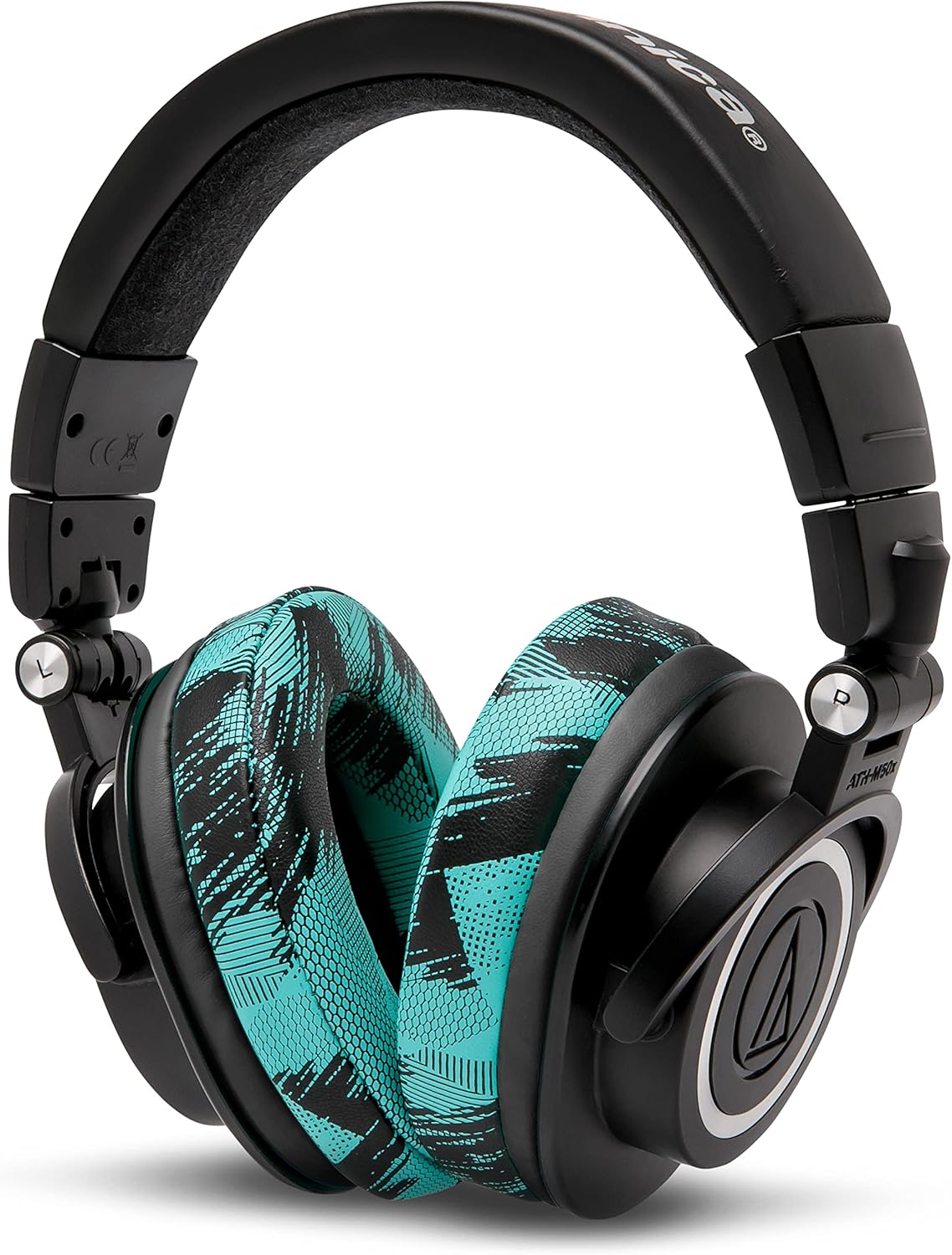 WC PadZ - The Ultimate Upgraded Earpads by Wicked Cushions - Compatible with Audio Technica, HyperX, SteelSeries Arctis & More - Extra Thick - Bigger Opening - Softer Memory Foam | (Black) - PuriLite