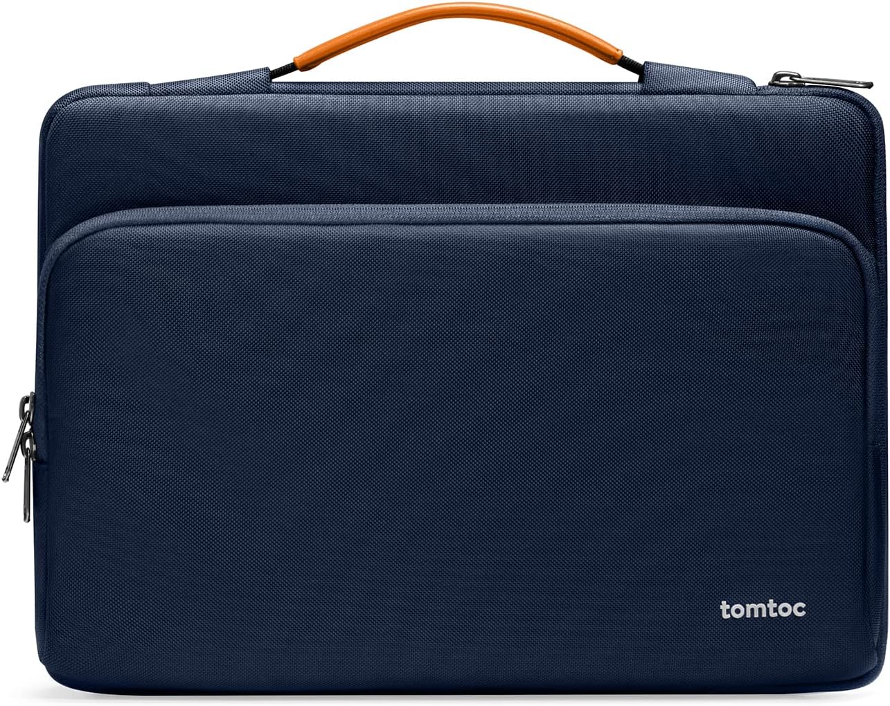 tomtoc 360 Protective Laptop Carrying Case for 16-inch New MacBook Pro M4/M3/M2/M1 Pro/Max 2024-2019, Water-Resistant Laptop Bag Sleeve with Accessory Pocket for The New Razer Blade 15 - PuriLite