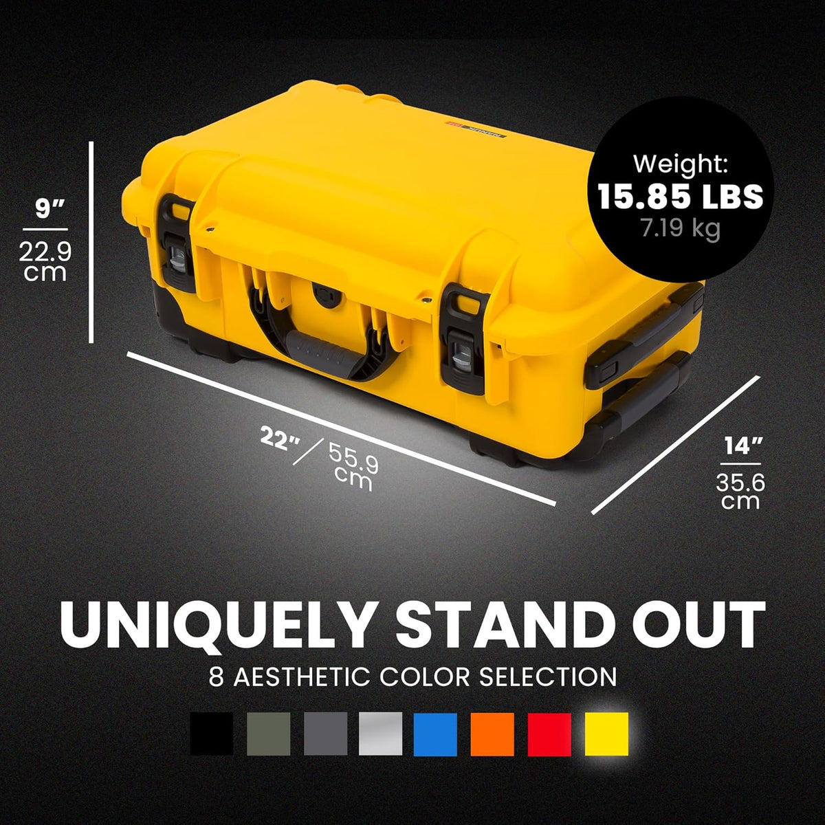 NANUK 935 Pro Photo Kit with N-Cubik - PuriLite