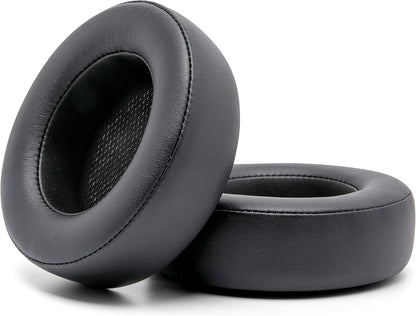 WC Upgraded Replacement Earpads for Corsair Virtuoso RGB Wireless Gaming Headset Made by Wicked Cushions | Improved Durability, Thickness, Softer Leather, and Sound Isolation | (90s Black) - PuriLite
