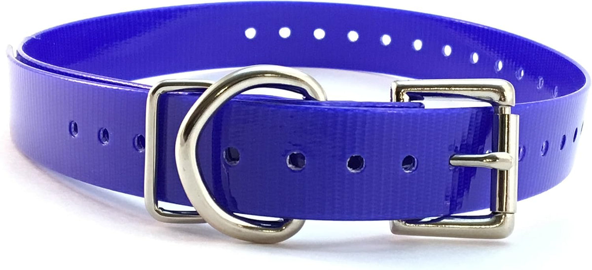 Sparky Pet Co - Purple, Roller Buckle 3/4" Replacement Collar - Compatible with Garmin, Delta, Dogtra, SportDOG, E Collar, Tri Tronics, Educator Style Compatible Systems, E Collar Systems - PuriLite