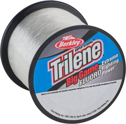 Trilene Big Game Fluorocarbon-Quarter Spools-Clear-20lb - PuriLite