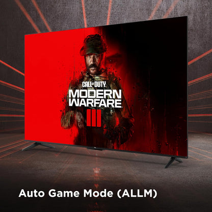 TCL 65-Inch Class S4 4K LED Smart TV with Fire TV (65S450F-CA), Dolby Vision HDR, Dolby Atmos, Alexa Built-in, Apple Airplay Compatibility, Streaming UHD Television, Black - PuriLite