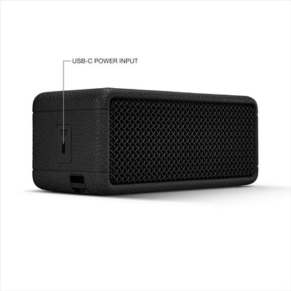 Marshall Emberton III Portable Bluetooth Speaker, Wireless, IP67 Rating Dust & Water Resistant, 32+ Hours Playtime, Quick Charge - Black & Brass - PuriLite