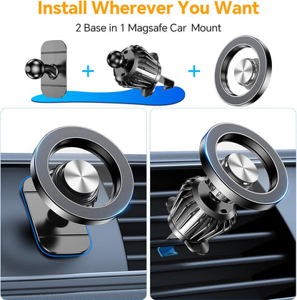 Purilite Select Magnetic Magsafe Car Mount - PuriLite
