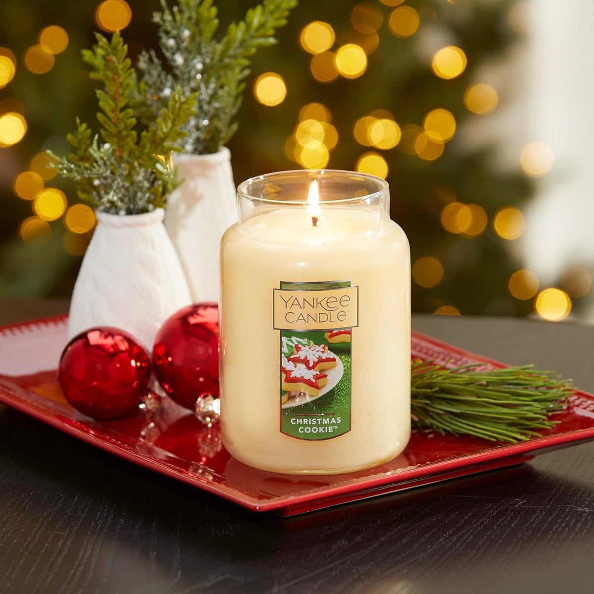 Yankee Candle Scented Candle, Sage & Citrus, Original Large Jar Candle, 110-150 Hours of Burn Time, 22 oz. - PuriLite
