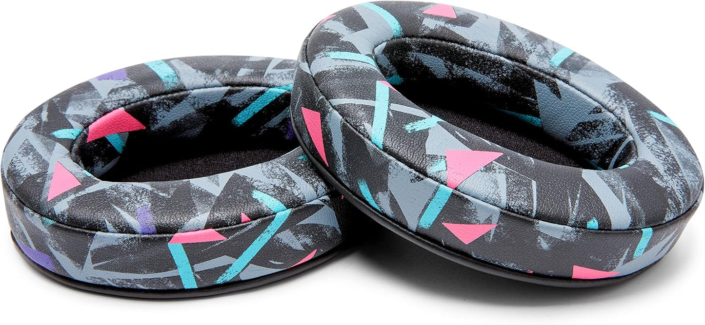 WC PadZ - The Ultimate Upgraded Earpads by Wicked Cushions - Compatible with Audio Technica, HyperX, SteelSeries Arctis & More - Extra Thick - Bigger Opening - Softer Memory Foam | (Speed Racer) - PuriLite