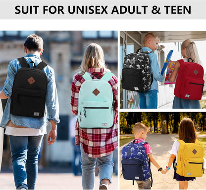 School Backpack for Kids,Lightweight Water Resistant Work Travel Backpack for Women Men Teens VONXURY - PuriLite