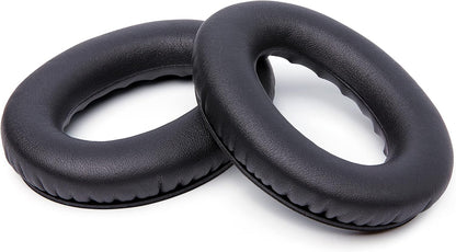 WC Wicked Cushions Upgraded Replacement Ear Pads for Bose QC35 & QC35ii (QuietComfort 35) Headphones & More - Softer Leather, Luxurious Memory Foam, Added Thickness, Extra Durability | Navy Tiger - PuriLite