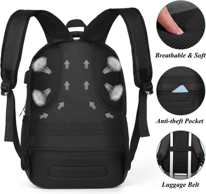 Backpack for Teen Girls,Boys School Backpack for Women with USB,College Backpack,Big Flower - PuriLite