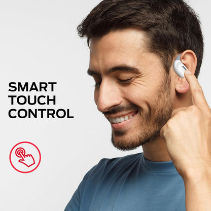 Monster Open Ear AC317 Headphones, Bluetooth 5.4 Wireless Headphones with Stereo Sound, 24H Playback, Crystal Clear Calls, Type-C Charging, Touch Control, Sweat Resistant Open Ear Wireless Earbuds - PuriLite