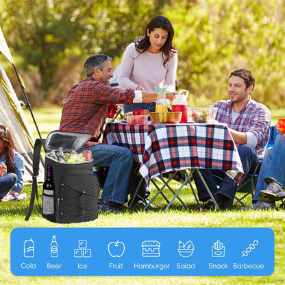 Bagtopia Camping Cooler Backpack 25 Cans, Leak Proof Insulated Thermal Bag, Beach Travel Picnic Lunch Backpack for Men Women - PuriLite