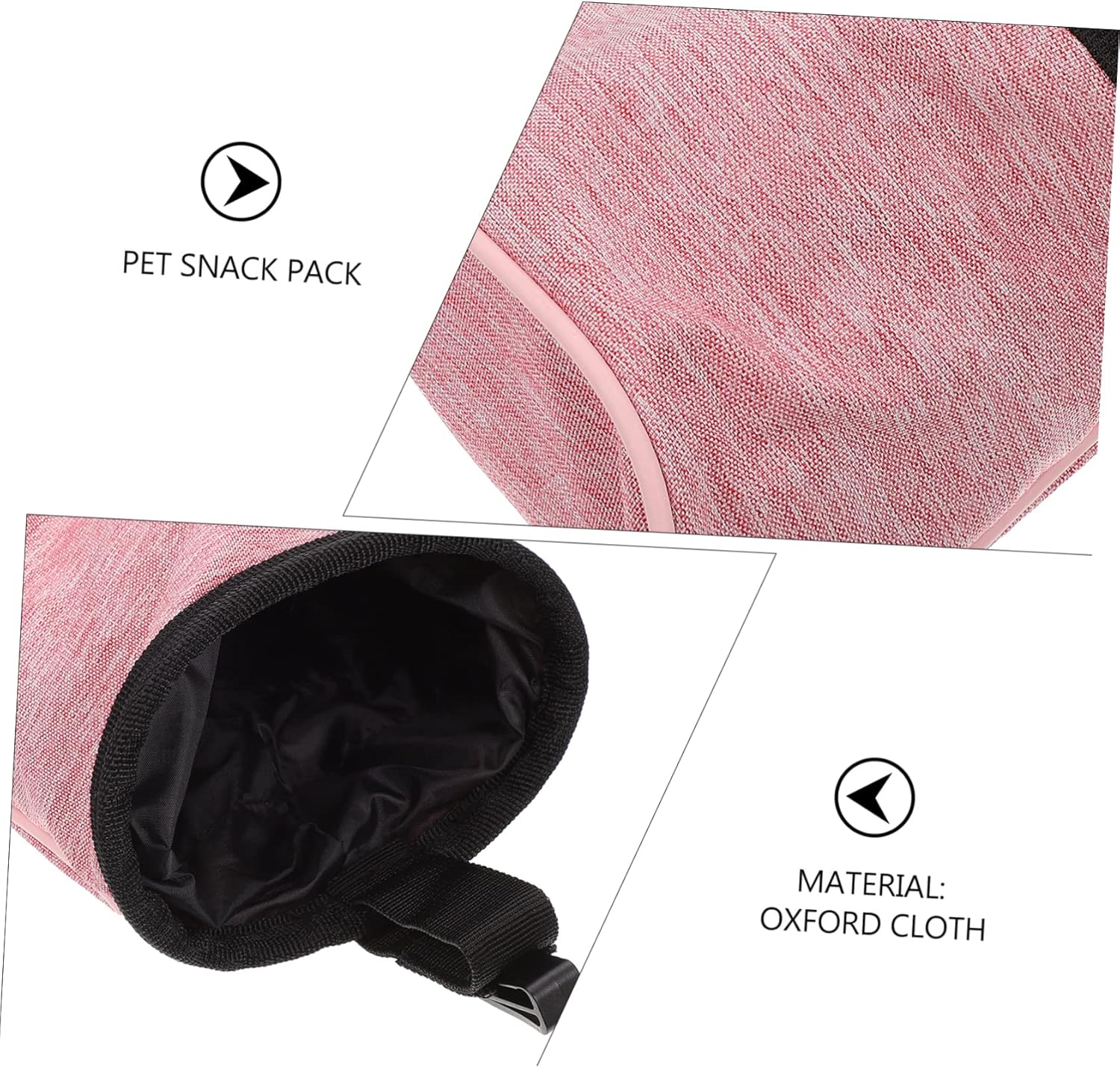 VERDANVERSE Dog Treat Pouch for Outdoor Walks Kibble Pouch Pet Treat Training Snack Bag - PuriLite