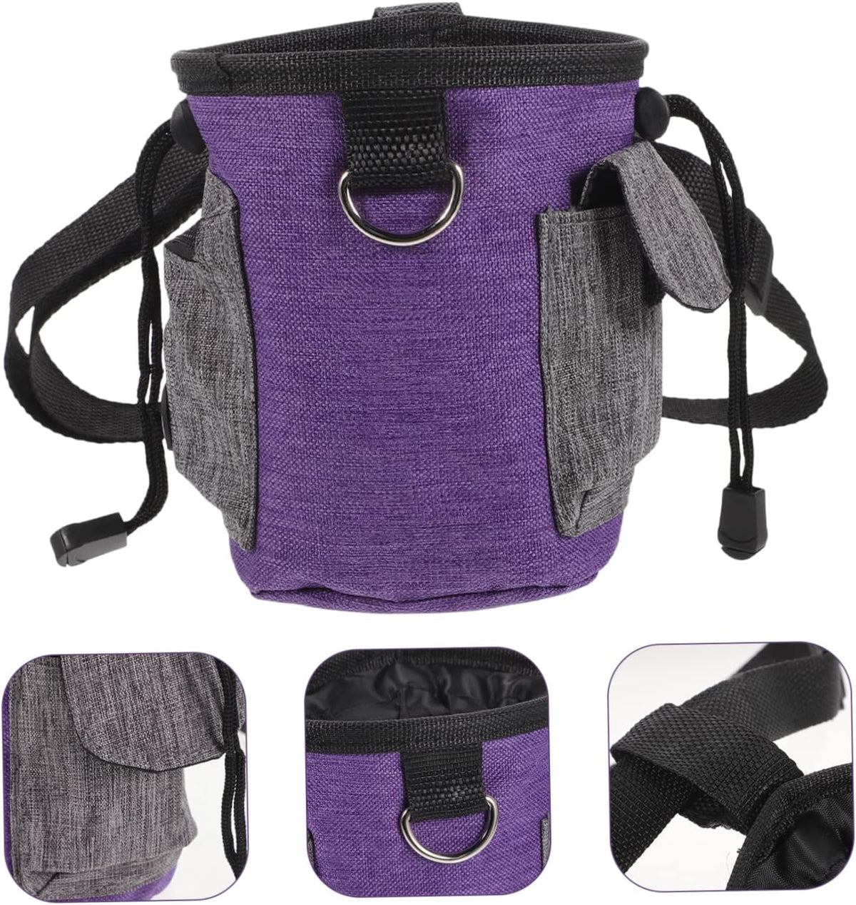 Kisangel Convenient Dog Treat Bag Portable Training Pouch for Dog Snacks Outdoor Walking Accessory - PuriLite