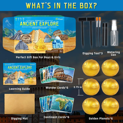 Purilite Select Ancient Wonders Dig Kit - PuriLite