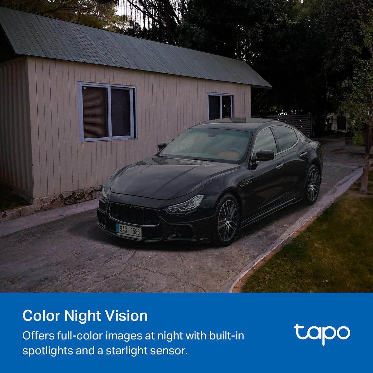 TP-Link Tapo Solar-Powered Security Camera Kit, 2K Wireless Battery Camera w/Solar Panel Base, Smart Person Detection, SD/Cloud Storage, Spotlight Color Night Vision, No Hub Needed (Tapo C410 KIT) - PuriLite