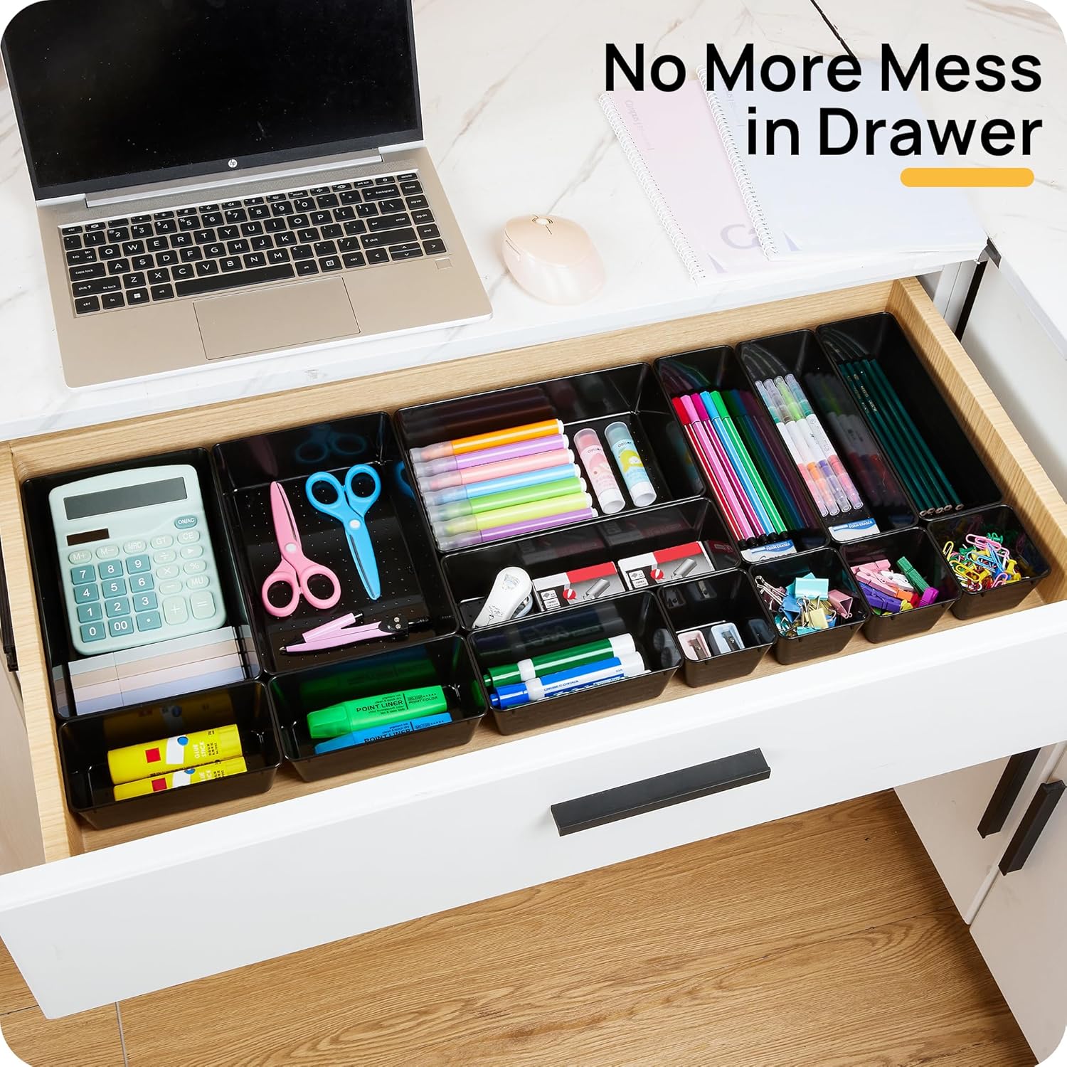 Purilite Select Clear Drawer Organizer Set - PuriLite