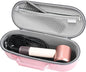 RLSOCO Case for Dyson Supersonic Travel Hair Dryer and Attachments - Pink Protective Carrying Case for Dyson Travel Hair Dryer, Shockproof, Dustproof, Water-Resistant, for Travel & Daily Storage