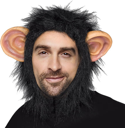 CreepyParty Half Face Monkey Fance Dressing Up Animal Head mask Anime Costume - PuriLite