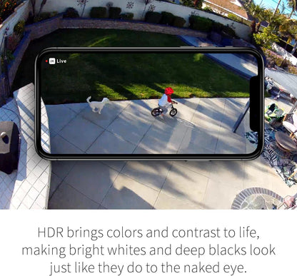 Arlo Pro 5S Spotlight Security Camera 2K HDR | Outdoor | Wire-Free with Spotlight | Dual-Band Wi-Fi Connects to The Strongest Network | 12X Zoom, 2-Way Audio, Color Night Vision, White, 4 Cameras - PuriLite