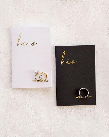 GroomBrideGifts Wedding Vow Book for His and Hers, Soft Touch, Perfectly Sized Bride and Groom Vow Books, Wedding Essentials, Wedding Registry Ideas, His and Hers Gifts - PuriLite