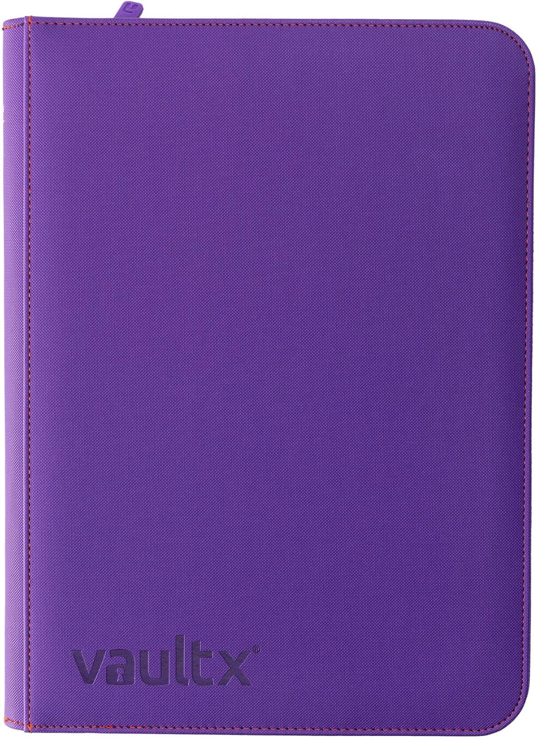 Vault X 12 Pocket Trading Card Zip Binder, 480 Cards, Compatible with Pokemon Scarlet & Violet Set, Exo-Tec Album Material, 20 Side-Loading Pages, Folder for Collectible TCG (SV1) - PuriLite