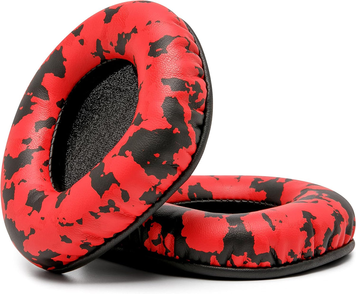 WC Upgraded Replacement Earpads for Corsair Void & Corsair Void Pro Wired & Wireless Gaming Headsets Made by Wicked Cushions | Improved Durability, Thickness, and Sound Isolation | (Speed Racer) - PuriLite