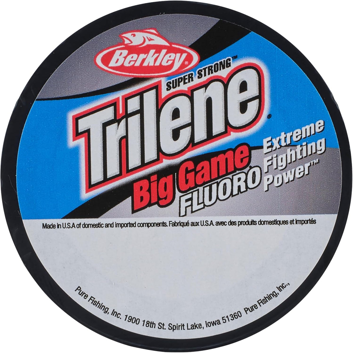 Trilene Big Game Fluorocarbon-Quarter Spools-Clear-20lb - PuriLite