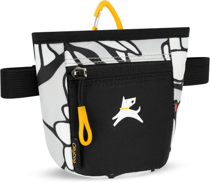 OllyDog Goodie Treat Bag, Dog Treat Pouch, Waist Belt Clip for Hands-Free Training, Magnetic Closure, Dog Training and Behavior Aids, Three Ways to Wear (Wet Weather) - PuriLite