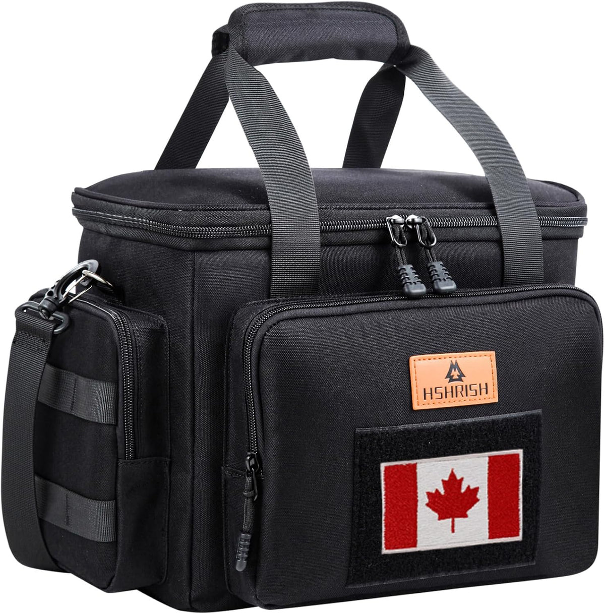 HSHRISH Tactical Large Lunch Bag for Men,Leakproof Insulated Lunch Box, Durable Soft Cooler Bag with Shoulder Strap Lunch Pail for Work Shifts Outdoor - PuriLite