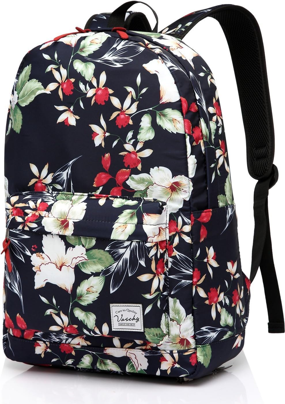 VASCHY Lightweight School Backpack for Women with Sleeve for 14" Laptop - PuriLite