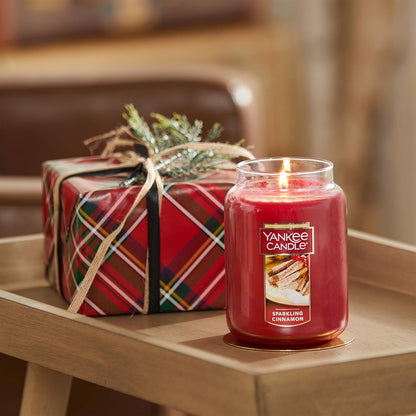 Yankee Candle Scented Candle, Sage & Citrus, Original Large Jar Candle, 110-150 Hours of Burn Time, 22 oz. - PuriLite