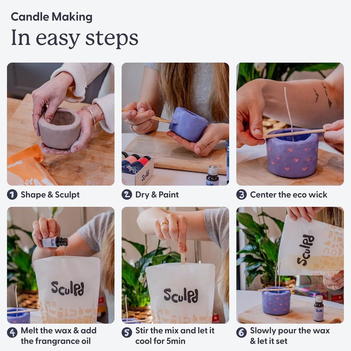 Purilite Select Candle Making &amp; Pottery Kit - PuriLite