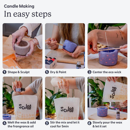 Purilite Select Candle Making &amp; Pottery Kit - PuriLite