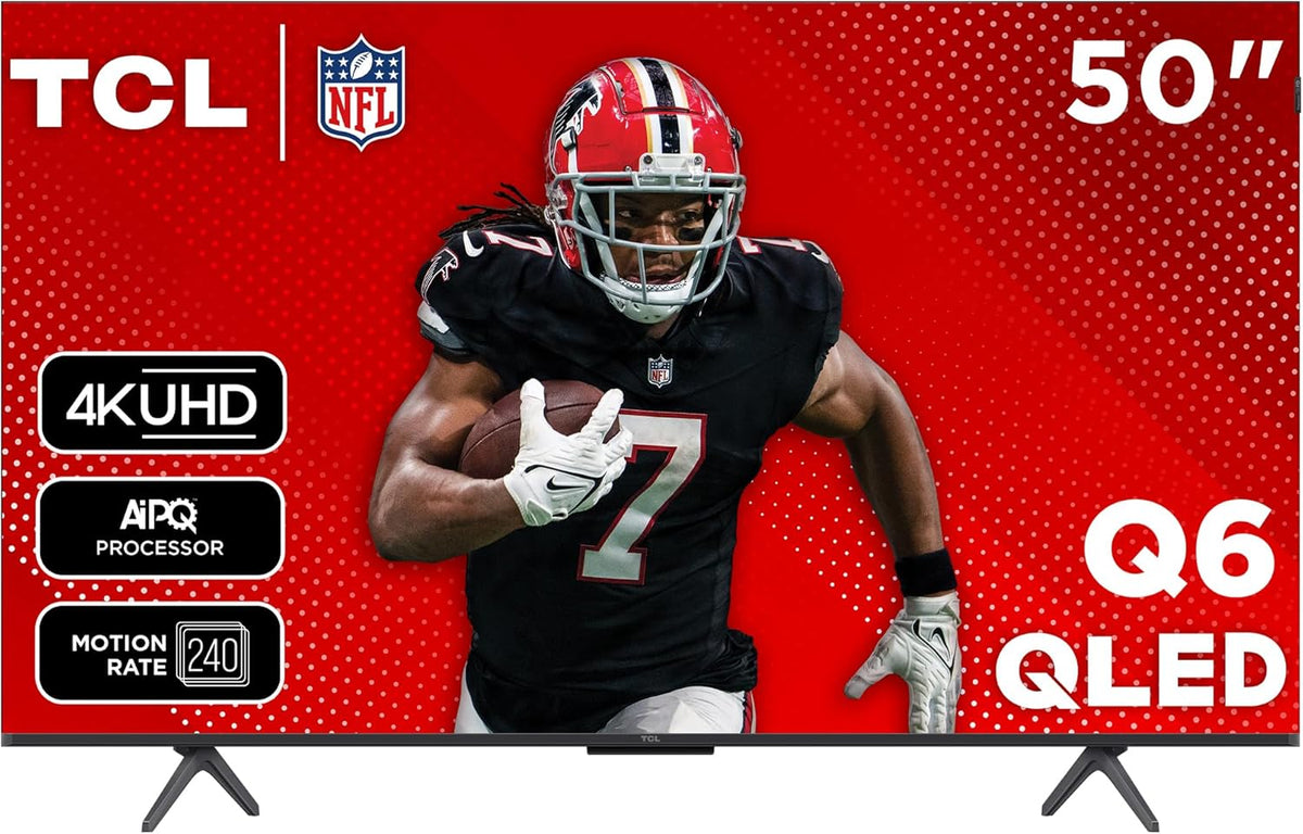 TCL 65-Inch Q65 QLED 4K UHD Smart TV with Google TV (65Q651G-CA, 2024 Model) Dolby Vision, Dolby Atmos, HDR Pro+, Game Accelerator Enhanced Gaming, Voice Remote, Works with Alexa, Streaming Television - PuriLite