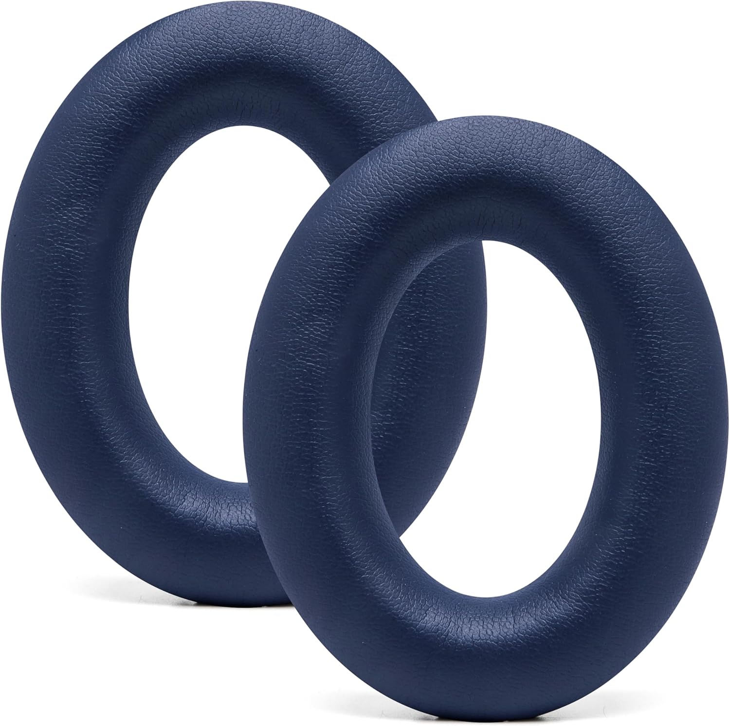 WC Wicked Cushions Upgraded Replacement Ear Pads for Bose QC35 & QC35ii (QuietComfort 35) Headphones & More - Softer Leather, Luxurious Memory Foam, Added Thickness, Extra Durability | Navy Tiger - PuriLite