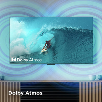 TCL 65-Inch Class S4 4K LED Smart TV with Fire TV (65S450F-CA), Dolby Vision HDR, Dolby Atmos, Alexa Built-in, Apple Airplay Compatibility, Streaming UHD Television, Black - PuriLite