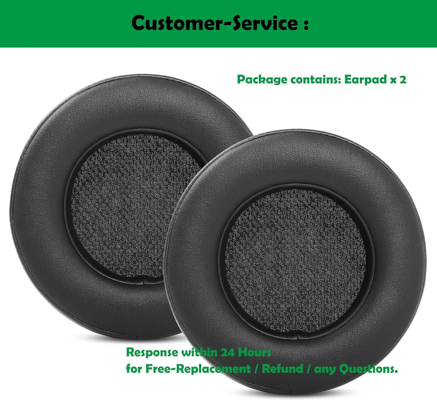 DowiTech Thickened Protein Lether Headphone Replacement Ear Pads Cushions Headset Earpads Compatible with Corsair Virtuoso RGB Wireless SE Gaming Headset - PuriLite